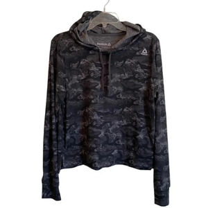 Reebok Black Camo Hoodie